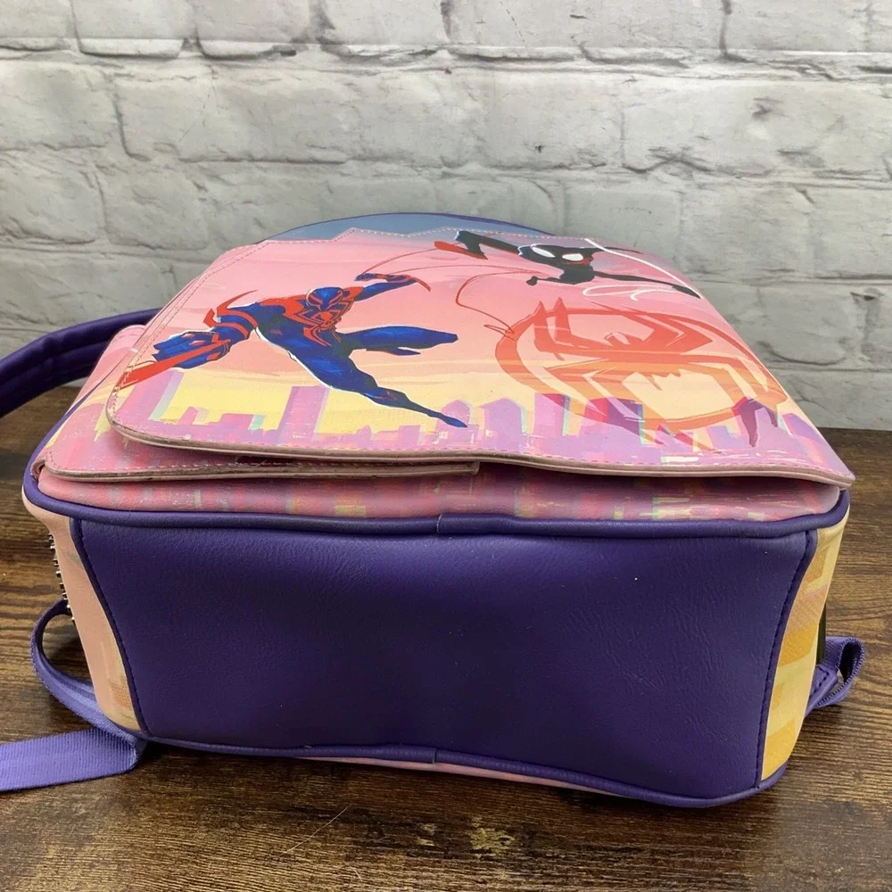 BoxLunch Marvel SpiderMan‎ Magnetic Fold Mini Backpack BoxLunch Exclusive